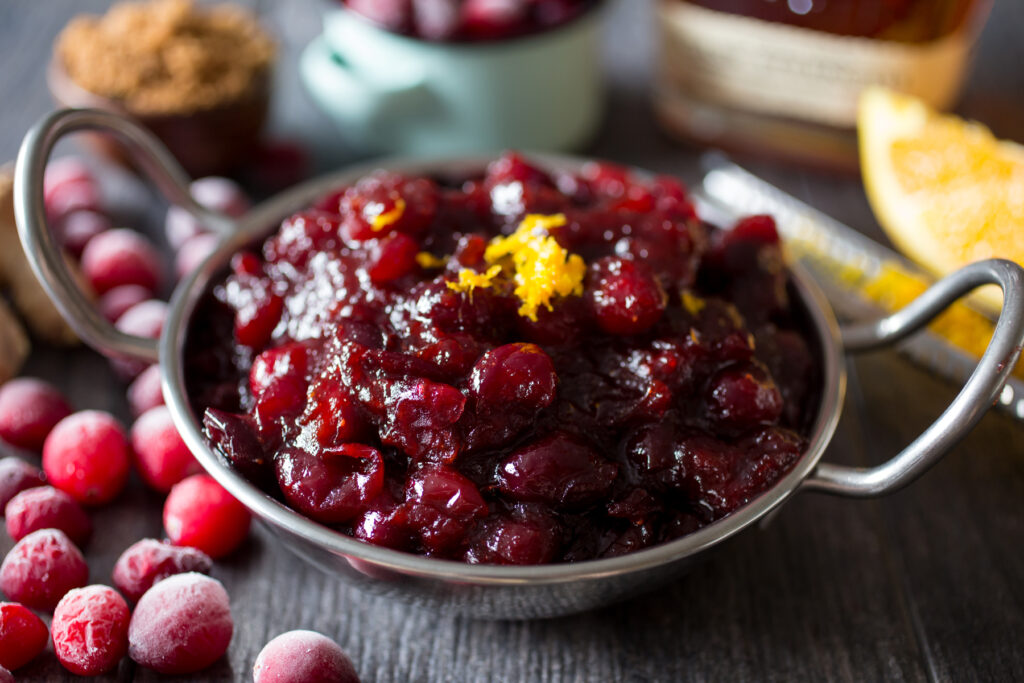 Bourbon Ginger Cranberry Sauce Photo