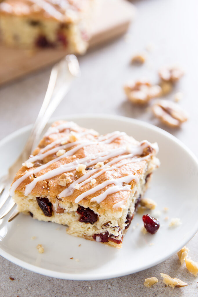 Cranberry Walnut Coffee Cake