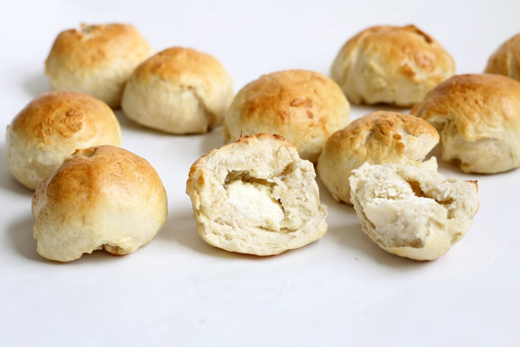 File 2 Homemade Bantam Bagel Bites with Cream Cheese
