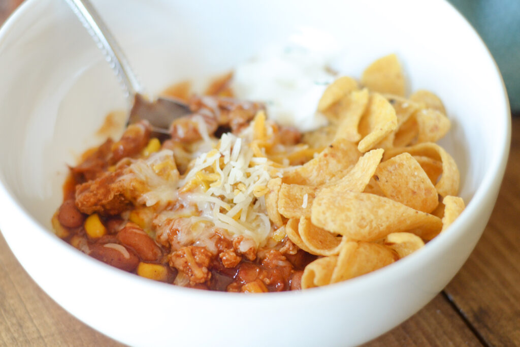 Gluten Free Turkey Chili with Corn Pic