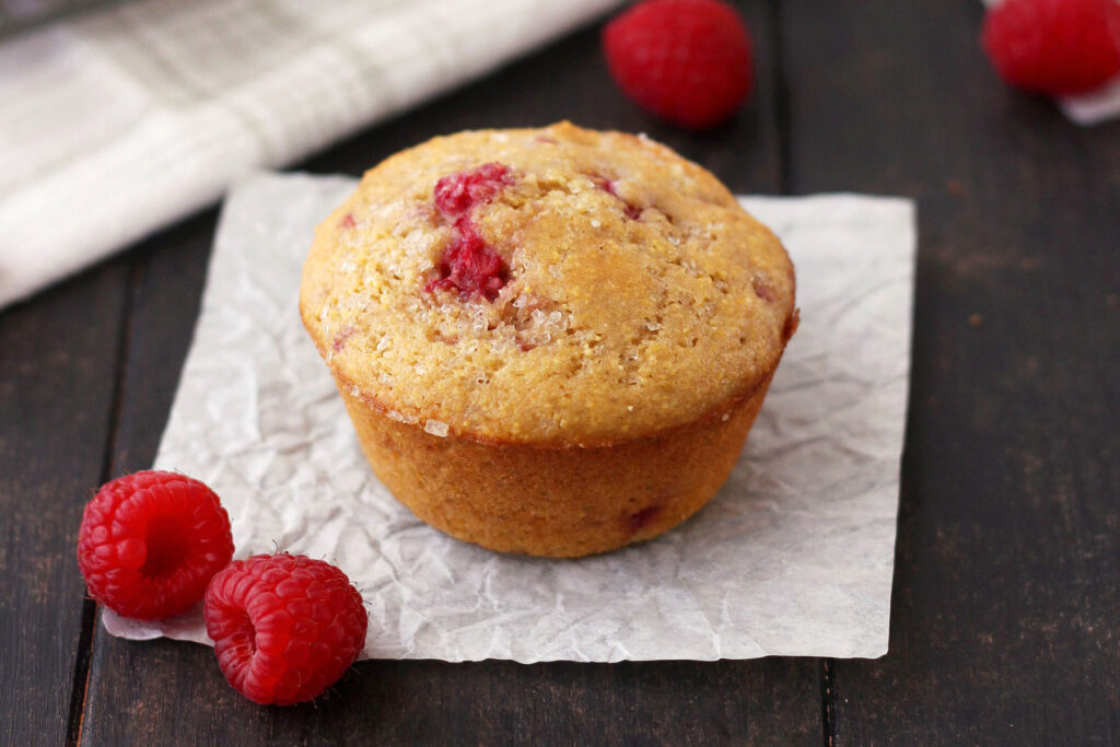 File 1 Raspberry Lemon Corn Muffins