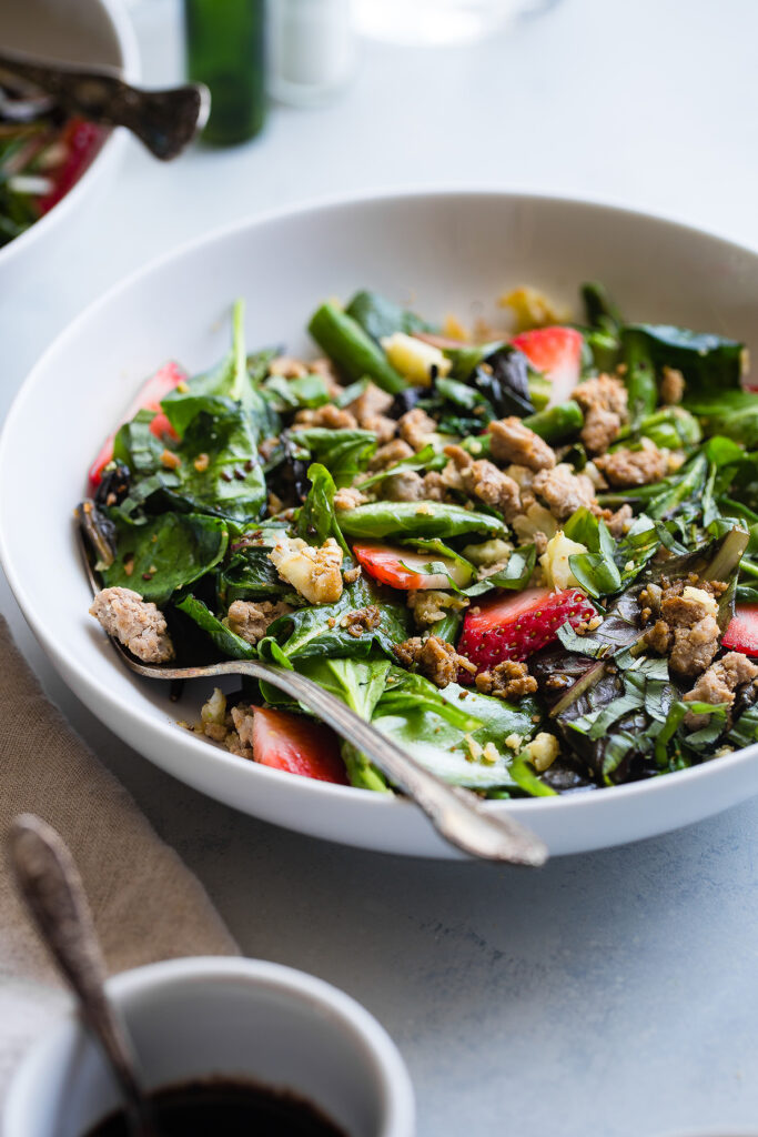File 5 Strawberry Balsamic Paleo Cauliflower Rice Ground Turkey Skillet
