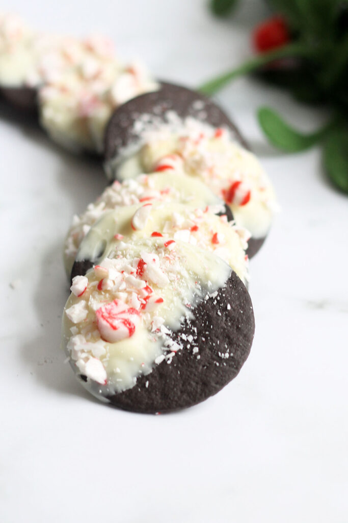 File 1 - Homemade Williams-Sonoma Peppermint Bark Cookies 