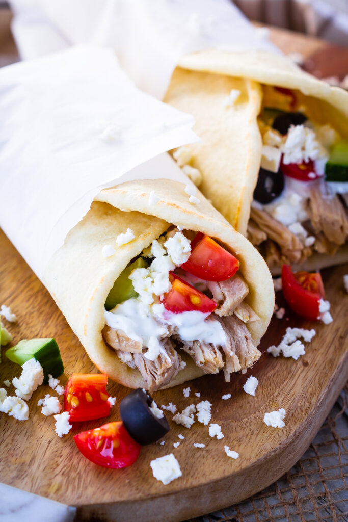 File 1 - Instant Pot Greek Pork Wraps