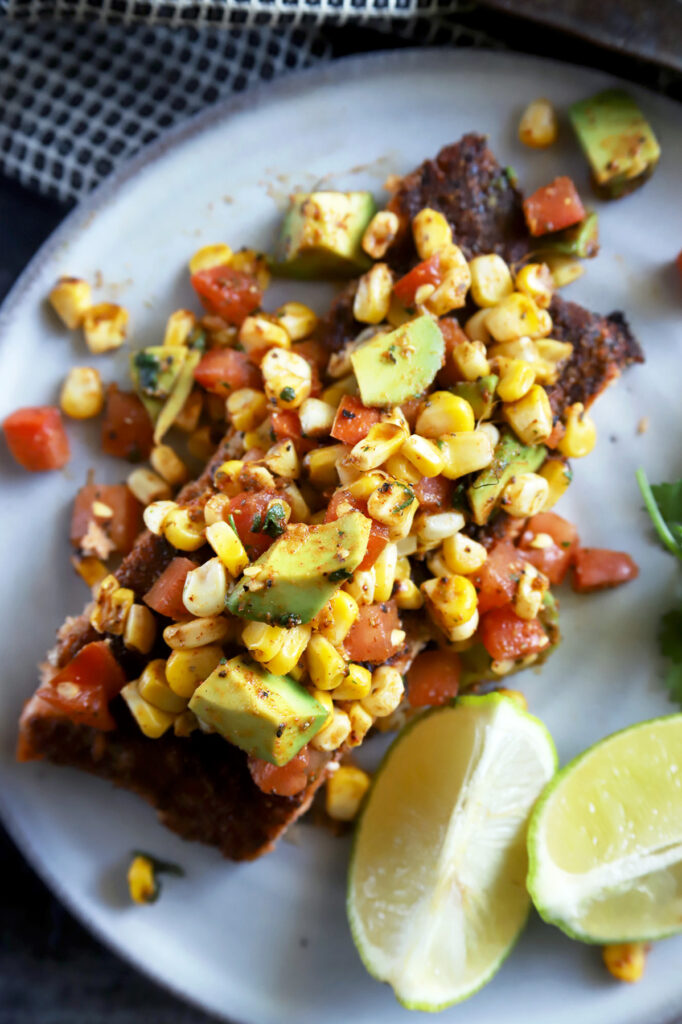 File 2 - Grilled Salmon with Corn Avocado Salsa