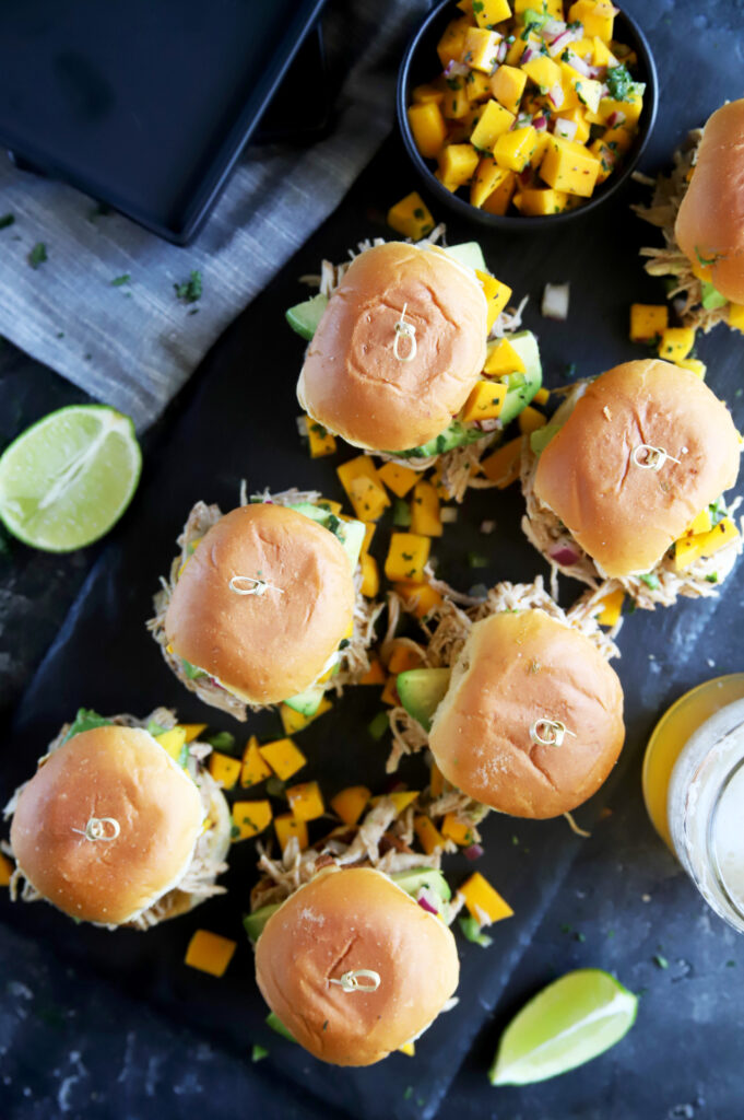 File 1 - Jerk Chicken Mango Avocado Sliders