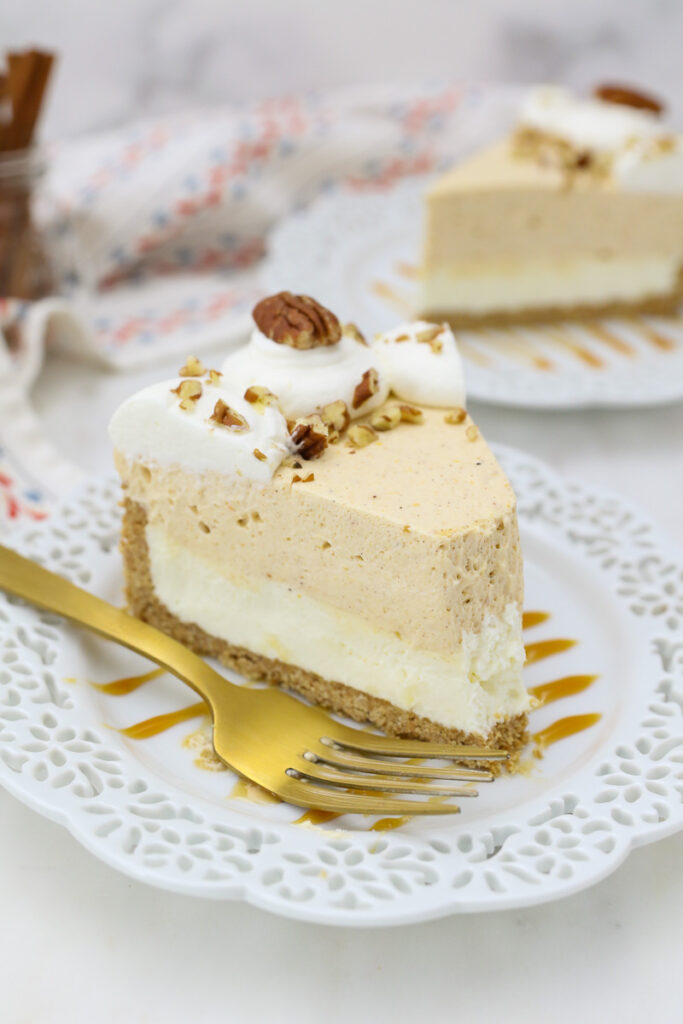 File 1 - No Bake Pumpkin Mousse Cake with White Chocolate