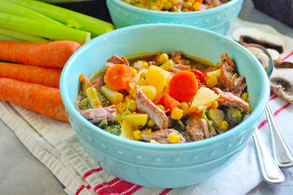 Instant Pot Vegetable Beef Soup Photo