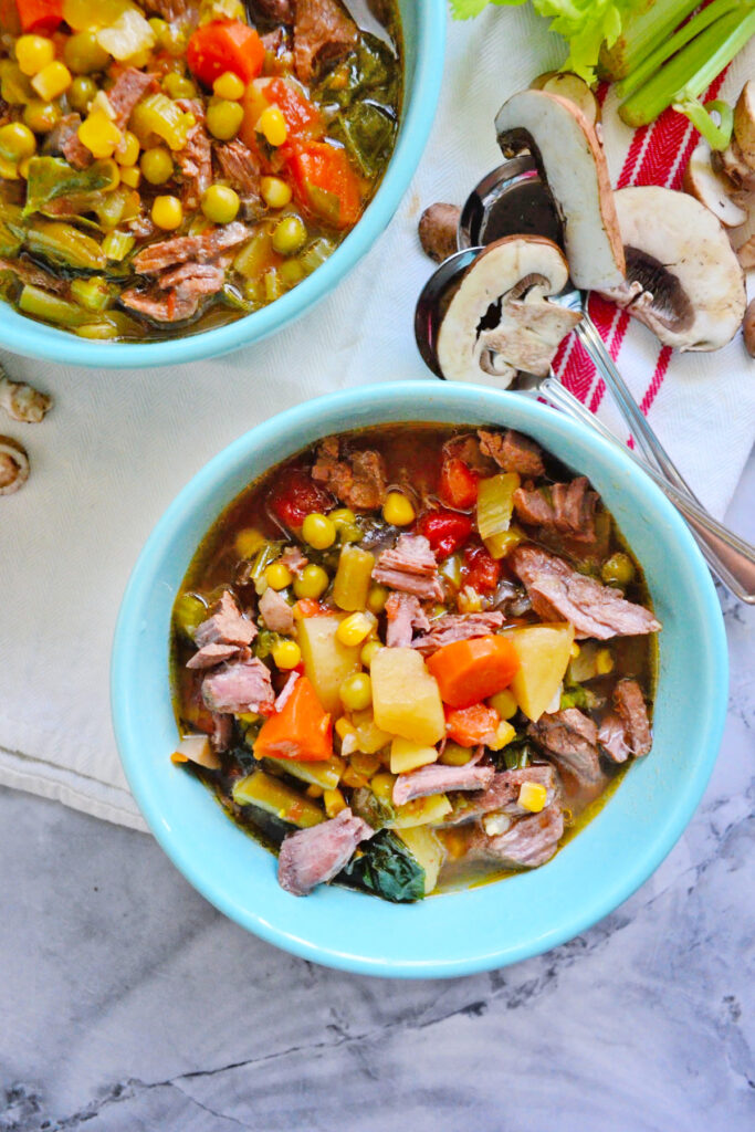 Instant Pot Vegetable Beef Soup Pic