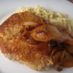 Pork Chop, Apple and Spaetzle