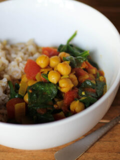Indian Chickpea Stew Photo