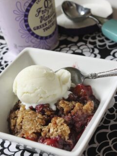 Fruit and Berry Cobbler Photo