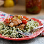 Italian Sausage with Cauliflower Rice