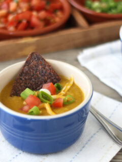 Corn Poblano Soup Picture