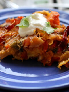 Roasted Vegetable Enchilada Photo