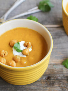 Sweet Potato Coconut Curry Soup Picture