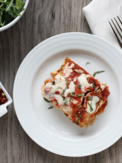 Vegetable Tofu Lasagna Picture
