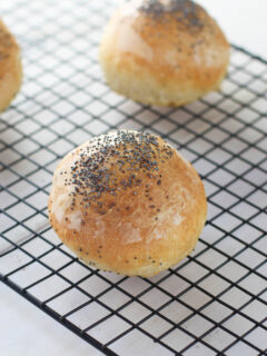 Hard Poppy Seed Roll Photo