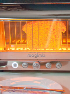 Honey Oatmeal Bread Toasting