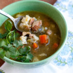 Grilled Chicken & Salsa Verde Soup Picture
