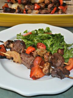 Teriyaki Steak Kabobs Photo