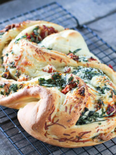 Tomato, Basil and Garlic Brad