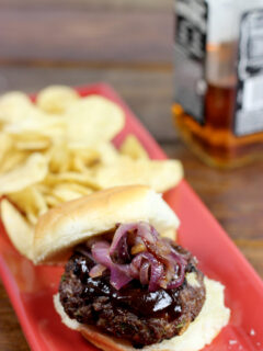 Whiskey Barbecue Burger Picture