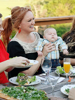 Pioneer Woman and Baby