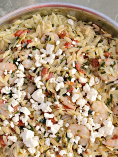 Shrimp and Orzo Photo