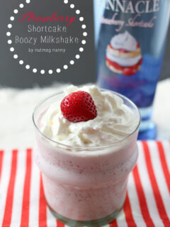 Strawberry Shortcake Boozy Milkshake Photo