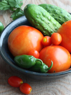 Cucumber Tomato Salad Image