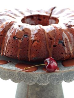 Chocolate Cherry Bundt Cake Photo