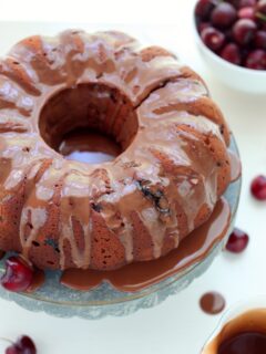 Chocolate Cherry Bundt Cake Picture