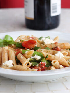 Pasta with Green Beans Photo