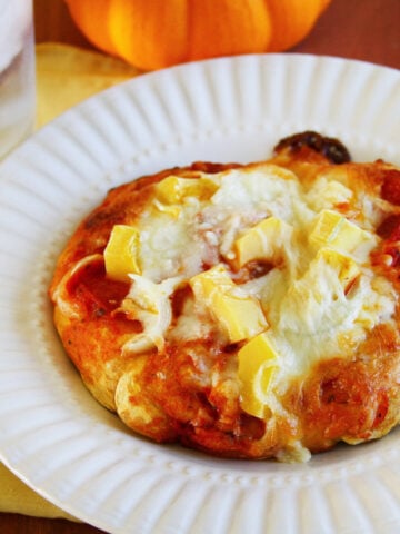 Pumpkin Pizza Dough Picture
