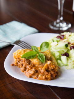 Italian Hamburger Pie Picture