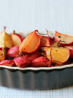 Roasted Radishes Photo