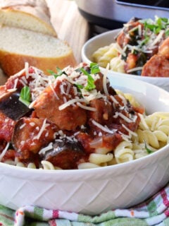 Eggplant Pasta Photo