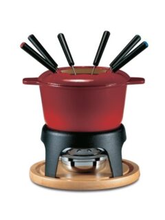 Swissmar Sierra 11 piece Cast Iron Fondue Set - Cherry Red Review