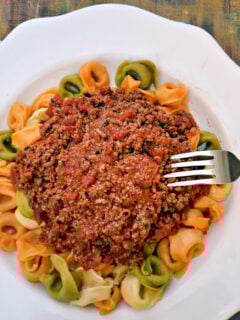 Tortellini Bolognese Photo