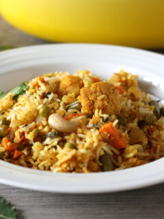 Vegetable Biryani Photo