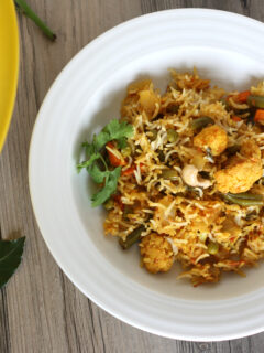 Vegetable Biryani Picture