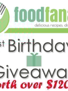 Food Fanatic's 1st Birthday!