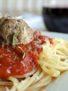 Gluten Free Italian Meatballs Picture