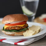 Spicy Black Bean Burger Photo