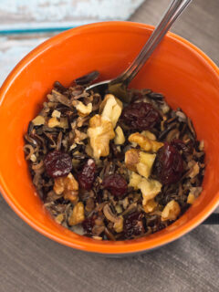 Wild Rice Porridge Photo