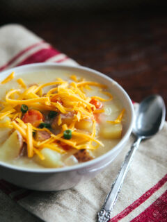 Cheddar Potato Soup Picture