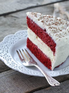 Cheesecake Factory Red Velvet Cheesecake Picture