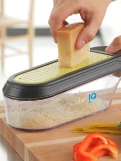 KitchenIQ V-etched Container Grater Review