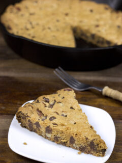 Cast Iron Chocolate Chip Cookie Picture